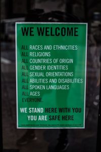 Diversity and Inclusion sign